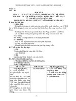 giáo án lịch sử lớp 8 học kì 2