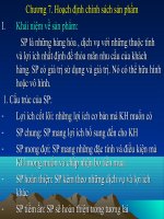 Bài giảng Hoạch định chính sách sản phẩm