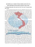 HỆ THỐNG QUAN ĐIỂM VỀ HOẠT ĐỘNG GIÁM SÁT CỦA QUỐC HỘI ĐỐI VỚI TẬP ĐOÀN KINH TẾ NHÀ NƯỚC