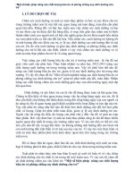 Một số biện pháp nâng cao chất lượng bữa ăn và phòng chống suy dinh dưỡng cho trẻ