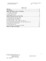 báo cáo VB quản lý bán sách 