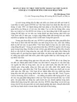 QUẢN lý đầu tư TRỰC TIẾP nước NGOÀI tại VIỆT NAM 25 năm QUA và ĐỊNH HƯỚNG CHO GIAI đoạn mới 
