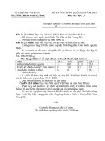 de thi thu THPT 2016