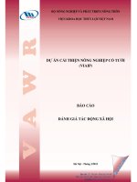 DỰ ÁN CẢI THIỆN NÔNG NGHIỆP CÓ TƯỚI (VIAIP)