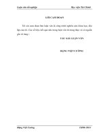 Kế toán bán hàng và xác định kết quả kinh doanh tại công ty cổ phần điện tử tin học FSC 