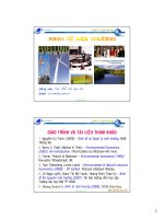 giới thiệu khái quát về kinh tế tài nguyên và môi trường