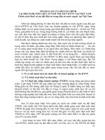 THAM LUẬN của bộ tài CHÍNH tại hội NGHỊ TỔNG kết 25 năm THU hút ĐTNN tại VIỆT NAM chính sách thuế và ưu đãi đầu tư trong đầu tư nước ngoài tại việt nam 