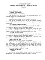 Tài liệu ôn thi công chức Sở Tài Chính