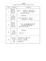 giáo an lớp 1 TUÂN 2 BUỔI 1