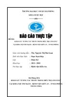 KHẢO sát ‘TƯƠNG tác THUỐC TRONG điều TRỊ lâm SÀNG’ tại KHOA nội TIM MẠCH – BỆNH VIỆN KIẾN AN – TP hải PHÒNG  