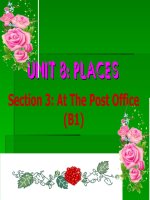Unit 8  Places B1 (tiếng anh 7)
