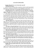 Bài soạn ôn tập môn Lý luận Nhà nước