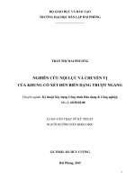 Nghiên cứu nội lực và chuyển vị của hệ khung có xét đến biến dạng trượt ngang 