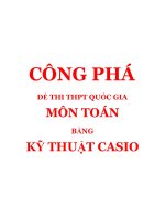 CONG PHA TOAN Bang CASIO Luyen thi Dai Hoc THPTQG