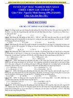 9 tuyển tập trắc nghiệm ĐXC có đáp án   