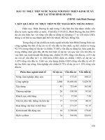 ĐẦU tư TRỰC TIẾP nước NGOÀI với PHÁT TRIỂN KINH tế xã hội tại TỈNH BÌNH DƯƠNG 