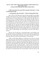 ĐẦU tư TRỰC TIẾP nước NGOÀI với PHÁT TRIỂN KINH tế xã hội tại đà NẴNG 