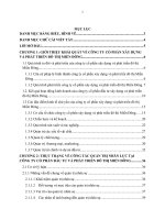 Thực trạng  công tác quản trị nhân lực ở công ty cổ phần  xây dựng và phát triển đô thị miền đông 