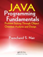 Java programming fundamentals Premchand S.Nair  (2008)