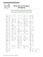 hiragana vietnamese