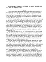 NÊU CẢM NHẬN CỦA EM VỀ NHÂN VẬT VŨ NƯƠNG QUA TRUYỆN NGƯỜI CON GÁI NAM XƯƠNG