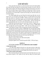 Nghiên cứu các vấn đề liên quan đến tài sản cố định – vốn lưu động của công ty TNHH minh yến 