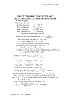 Đồ án Chi tiết máy hộp giảm tốc bộ truyền bánh răng trụ