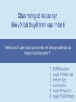 Thiết kế quy trình tuyển dụng và lựa chọn nhân viên bán hàng tại điểm bán của công ty cổ phần thực phẩm TH 