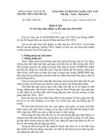 BÁO CÁO Về việc thực hiện nhiệm vụ đầu năm học