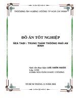 ĐỒ án tốt NGHIỆP TRUNG tâm THƯƠNG mại AN BÌNH