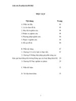 Tiểu luận tốt nghiệp lớp Cán bộ quản lý giáo dục