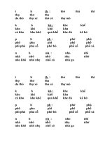 luyện đọc lớp 1 