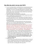 Đặc điểm tâm sinh lý của học sinh THPT