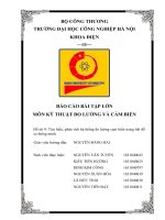 Tìm hiểu, phân tích hệ thống đo lường cảm biến trong bãi đỗ xe thông minh