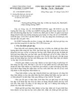 Hướng dẫn đánh giá xếp loại giờ dạy của giáo viên bậc trung học