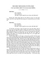 PHÁT BIỂU TRONG BUỔI LỄ TƯỞNG NIỆM CÁC NẠN NHÂN CHẾT VÌ TAI NẠN GIAO THÔNG