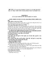 Lý luận xuất khẩu tư bản và vấn đề thu hút đầu tư trực tiếp nước ngoài (fdi) ở việt nam hiện nay