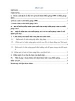 Những điểm mới về Quốc hội theo Hiến pháp năm 2013 so với Hiến pháp năm 1980