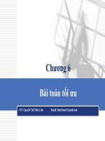 chuong 6   bai toan toi uu 