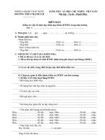 Kiểm tra việc tổ chức dạy thêm học thêmtrong nhà trường