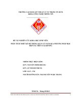 Đề tài PHÂN TÍCH THIẾT kế hệ THỐNG QUẢN lý SÁCH QUA PHƯƠNG PHÁP học hợp tác TRÊN e LEARNING 