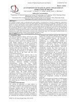 AN OVERVIEW ON WASTE PLASTIC UTILIZATION IN  ASPHALTING OF ROADS