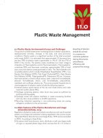 Plastic waste management