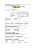 Example of environmental final exam