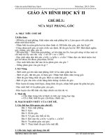 GIAO AN HINH 6 HOC KI II NAM HOC 2015 2016
