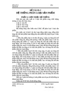 Đề tài PLC hệ thống phân loại sản phẩm