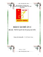 Thiết kế nguồn hàn hồ quang một chiều