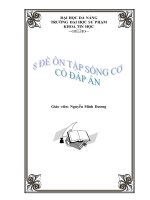 8 ĐỀ ÔN TẬP SÓNG CƠ  CÓ ĐÁP ÁN_THẦY NGUYỄN MINH DƯƠNG