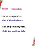 Unit 1 My friends speak