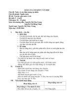 GIÁO án làm QUEN văn học 25 tháng 3